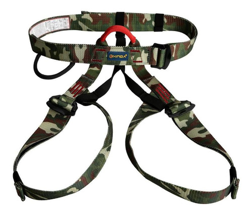 Camuflaje Medio Cuerpo Escalada Rappel Equipo De Seguridad