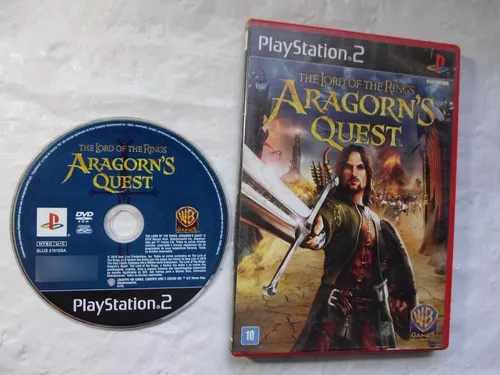 jogo the lord of the rings aragorn's quest ps2 original novo - warner bros  games - Outros Games - Magazine Luiza