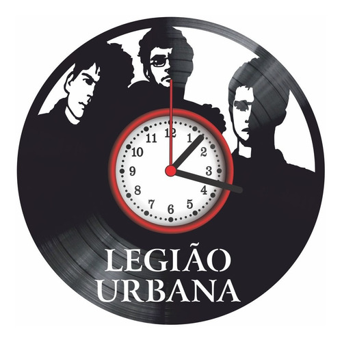 Relógio De Parede Disco Vinil - Legião Urbana