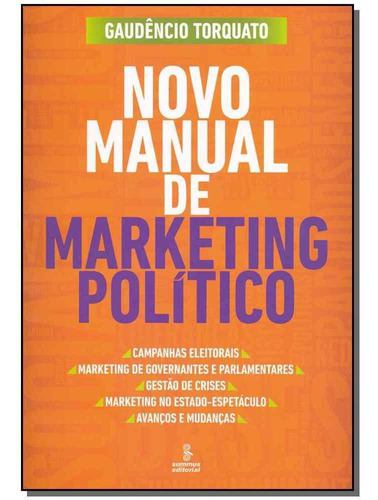 Novo Manual De Marketing Politico