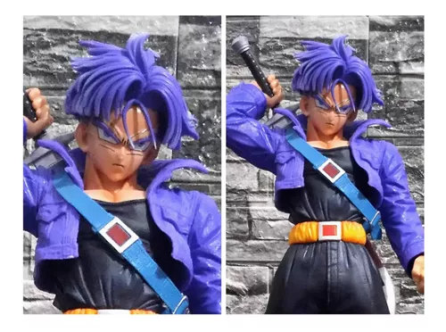 Estátua Dragon Ball Z Trunks Do Futuro Super Saiyajin