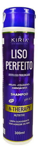 Shampoo Liso Perfeito Nutritive Efeito Liso Kiria 300ml
