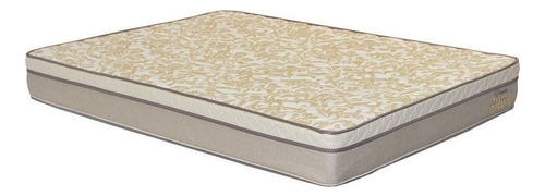Colchon Resorte Pocket 2 Plazas Deseos 5 Años 160kg Color Blanco Y Marron