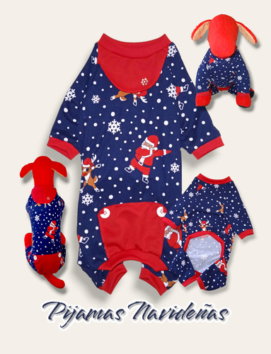 Ropa Para Mascotas. Pijamas Navideñas. Tallas L Y Xl