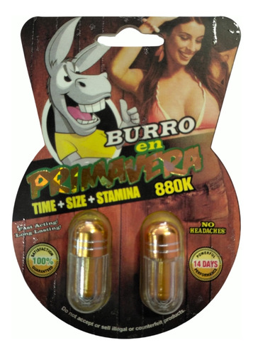 Vigorizante Masculino - Burro En Primavera 2 Cap