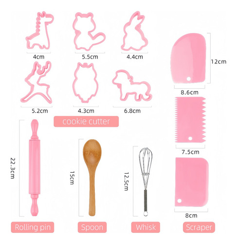 Mz Juego De 17 Divertidos Juegos For Hornear En La Cocina