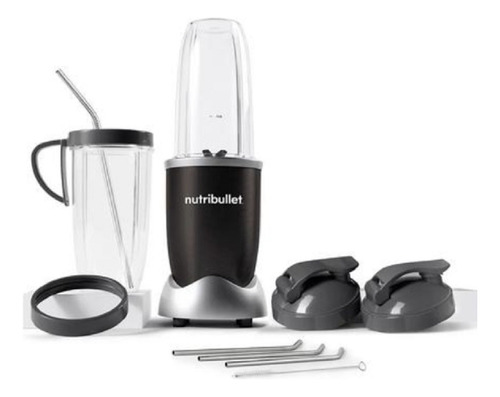 Licuadora Nutribullet Pro Individual 900 W 14 Piezas Color Black matte 127V