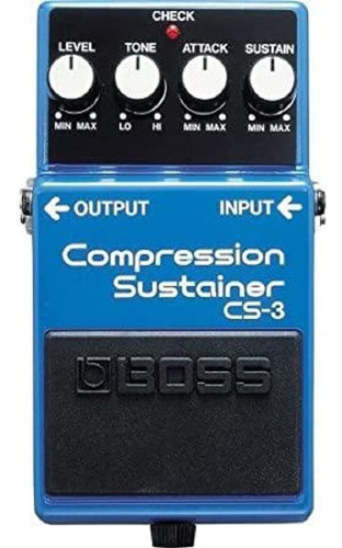 Guitarra De Pedales Boss Cs-3 Compressor/sustainer