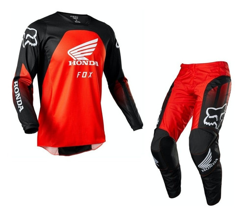 Equipo Conjunto Motocross Fox 180 Honda Avant Motos