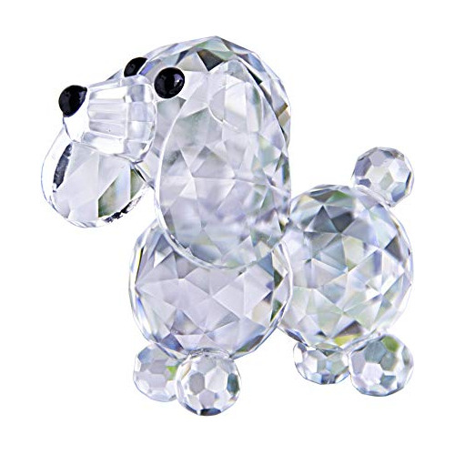 Figurina De Perro Lindo De Cristal Colección De Vidrio...