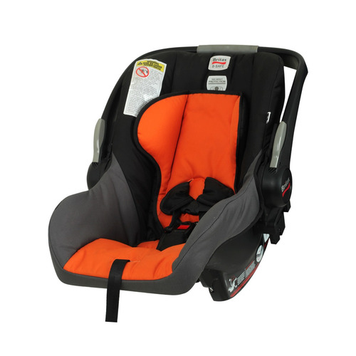 Silla Para Auto B.o.b. B-safe By Britax - Negro/ Naranja