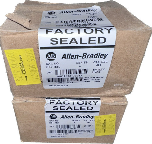 Allen-bradley 1794-tb3s Flex I/o Terminal Base, 3-wire Sprin