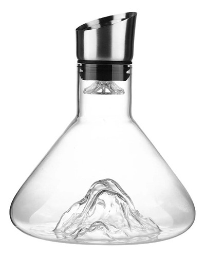 Aireador De Botella De Vino De Botella De Vidrio Iceberg Par