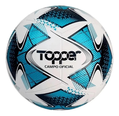 Bola De Futebol Topper Campo 22 - Verde Mar