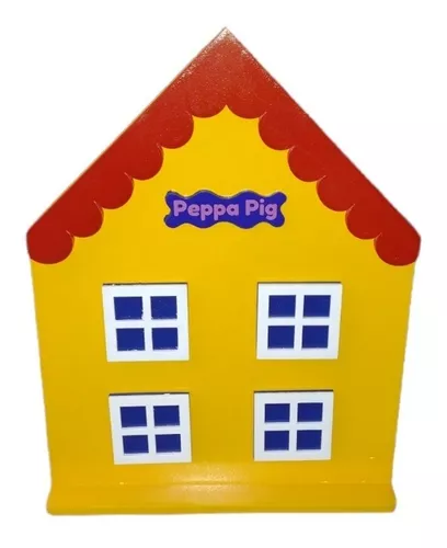 Display Mdf Casinha Peppa Pig Decoração De Festas 