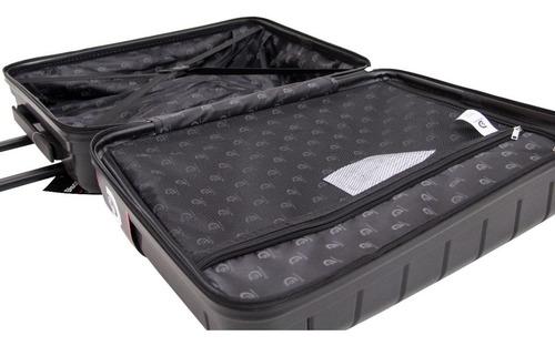 Valija De Mano Chica Carry On Cabina Rígida De Viaje Color Negro