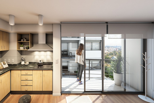 Imagen 3 de 13 de Venta Apartamento Monoambiente Pocitos Villa Dei Fiori