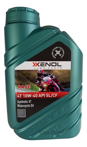 Aceite Sintetico Motor 4t  Race 10w40 Xenol