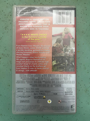 White Chicks - Umd Video Para Psp (Usado)