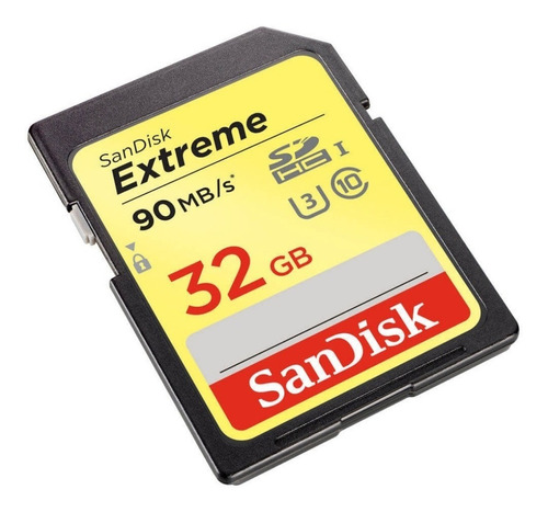 Kit 2 Cartão Memória 32gb Sdhc Extreme 90mbs V30 Sandisk Nfe