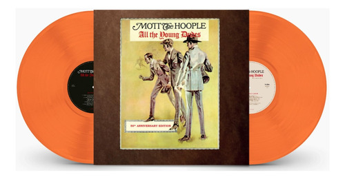 Mott The Hoople All The Young Dudes 50th Vinyl Lp [orange]