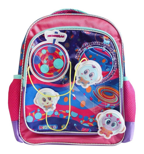 Ruz Distroller Neonatos Mochila Kinder Escolar Infantil 146507 Color Violeta 