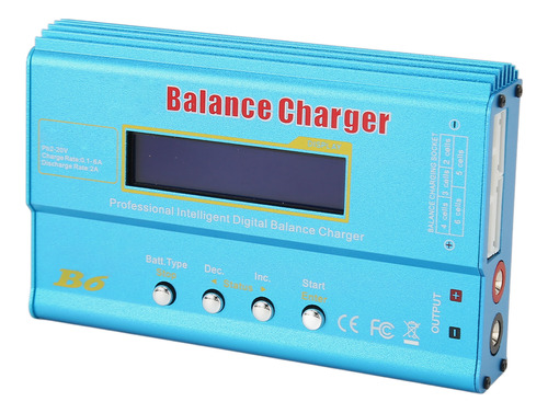 Batería Lipo Discharger Balance, Pantalla Lcd Rc De 80 W, 1