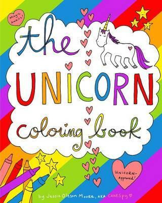 Libro The Unicorn Coloring Book - Jessie Oleson Moore