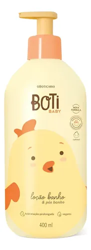 Loção Hidratante O Boticário Boti Baby para Banho e Pós-Banho — 400 ml