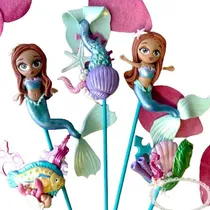 Comprar Souvenirs La Sirenita! Princesa Ariel Pinchos Porcelana Fría