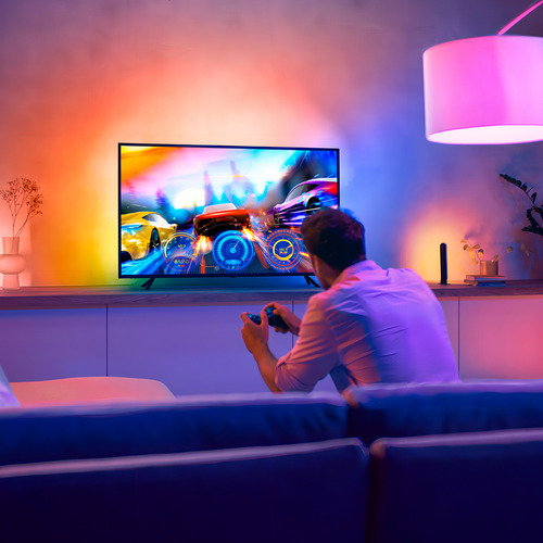 Faixa de LED inteligente Philips Hue Gradient Rgb para TV 65