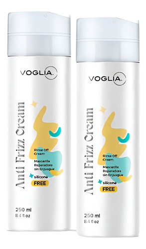 2 Pack Voglia Anti Frizz Cream 250ml