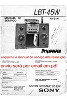 Comprar Esquema E Serviço Sony Lbt45w Lbt 45w Lbt45 Lbt 45 Em Pdf 