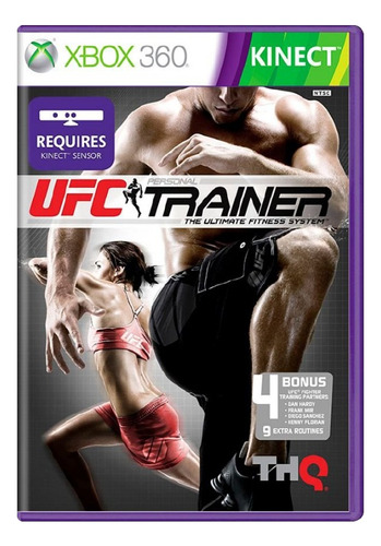 Jogo-ufc Personal Trainer The Ult. Fitness System-xbox 360