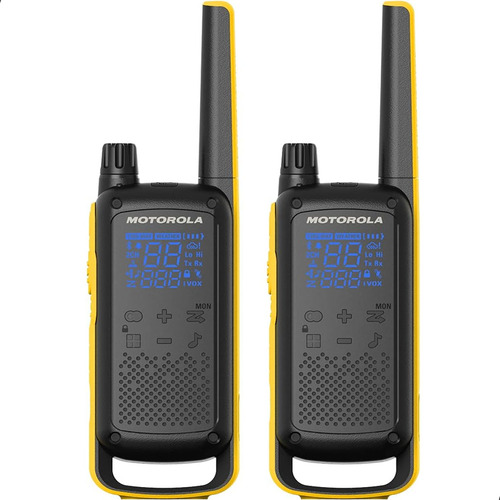 Radios Motorola Walkie Talkie 2 Vias 56 Kms Linterna Led