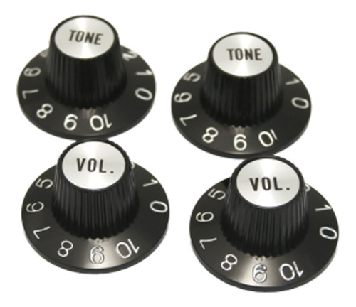 Knob Custom Sound Whitch Hat Ckb Vol, Vol, Tone, Tone