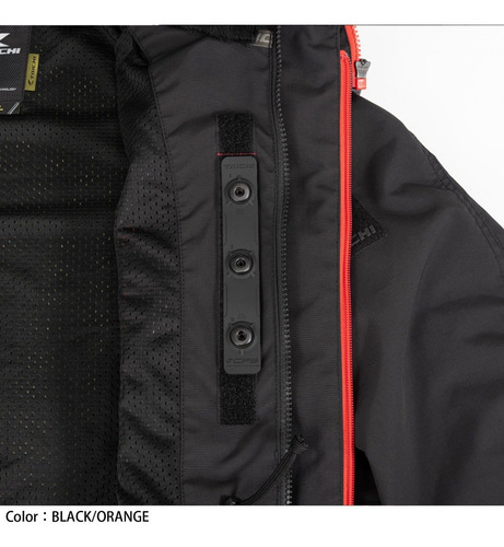 Imagen 9 de 10 de Campera Moto Rs-taichi Monster Black Adventure Invierno