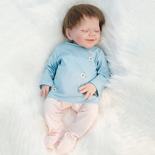 Zlgkjk Reborn Sleeping Baby Dolls, Realistic Newborn Baby Do