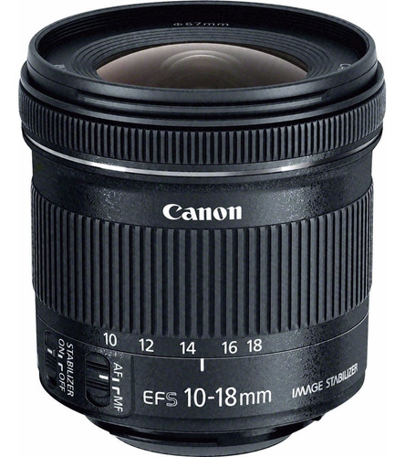 Lente Canon Ef-s 10-18 Mm F/4.5-5.6 Is  Garantia Envio Grat