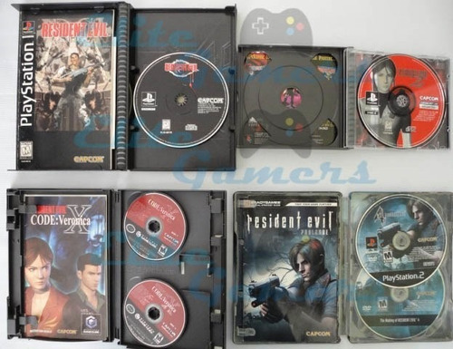 Vendo Paquete Juegos Resident Evil Long Box, Code Veronica X (Usado)