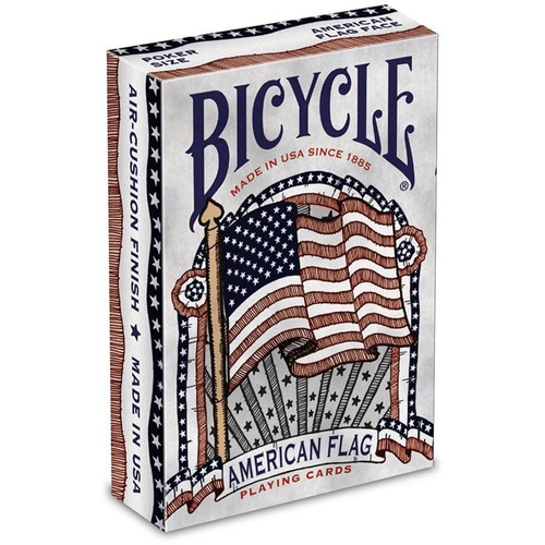 Baraja Naipe Cartas American Flag Bicycle Originales