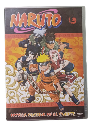 Naruto Batalla Decisiva En El Puente Dvd Original ( Nuevo )