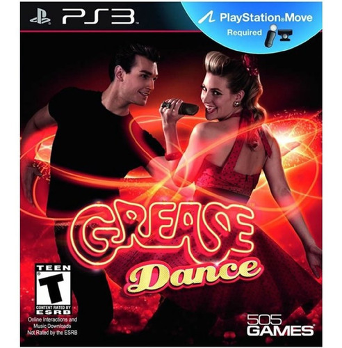 Jogo Grease Dance Move Ps3 Midia Fisica Playstation 505games