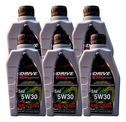 6 Litros De Aceite Para Motores A Gasolina 5w30