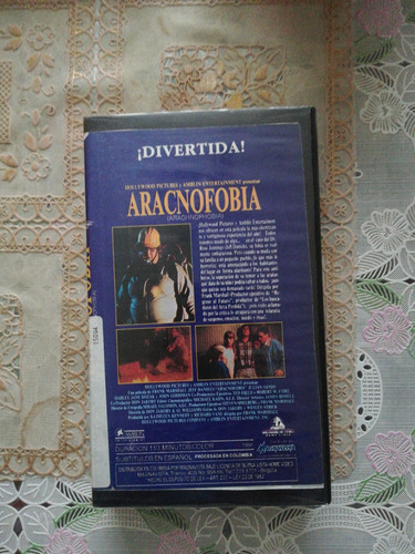 Vendo Película De Vhs.. Aracnofobia.. 