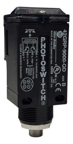 Sensor Fotoeléctrico 42grp-9000-qd Allen Bradley (Usado)