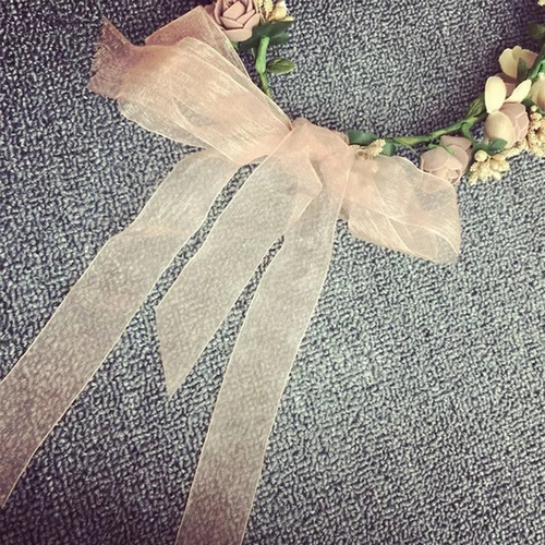 Nuevo Diadema Con Forma De Corona De Flores For Boda,