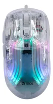Comprar Mouse Gamer Usb, 2 Botones, Rgb, Transparente Teros Te-1216g