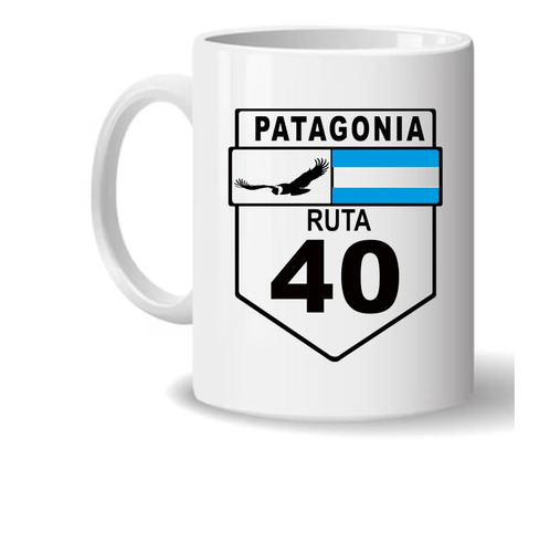 Tazas Sublimadas Cerámica - Ruta 40 - Ruta 12 Ypf Argentina