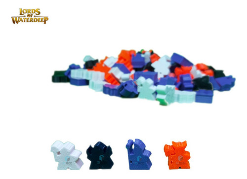 Imagem 1 de 2 de Lords Of Waterdeep - Meeples Cubos Aventureiros